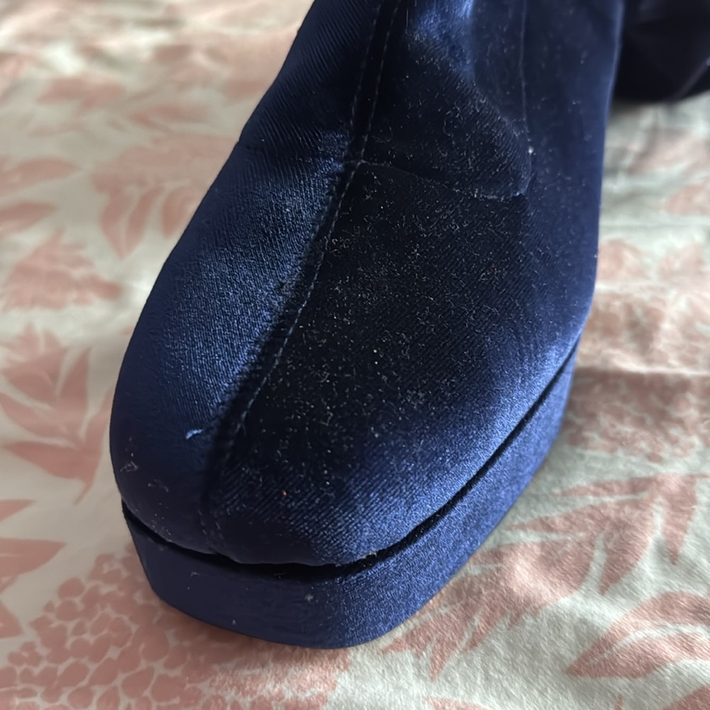 Chic Blue Velvet Knee-High Boot ⭐️4.8 out of 5 stars on Eloquii - Picture 13 of 13